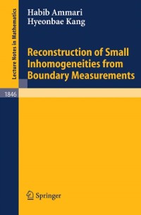 Cover Reconstruction of Small Inhomogeneities from Boundary Measurements