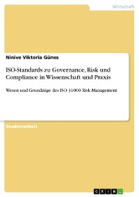 Cover ISO-Standards zu Governance, Risk und Compliance in Wissenschaft und Praxis
