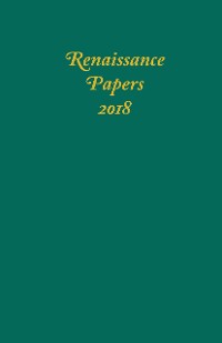 Cover Renaissance Papers 2018