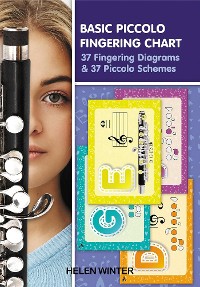 Cover Basic Piccolo Fingering Chart: 37 Fingering Diagrams & 37 Piccolo Schemes