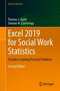 Cover Excel 2019 for Social Work Statistics