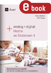 Cover Analog + digital Mathe an Stationen 4