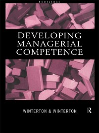 Cover Developing Managerial Competence