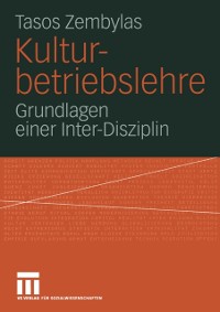 Cover Kulturbetriebslehre