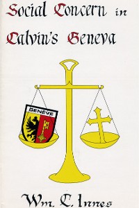 Cover Social Concern in Calvin's Geneva