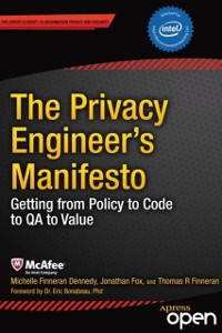 Cover Privacy Engineer's Manifesto
