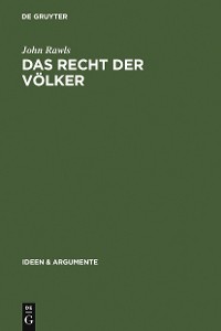 Cover Das Recht der Völker