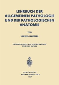 Cover Lehrbuch der allgemeinen Pathologie und der pathologischen Anatomie