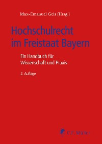 Cover Hochschulrecht im Freistaat Bayern