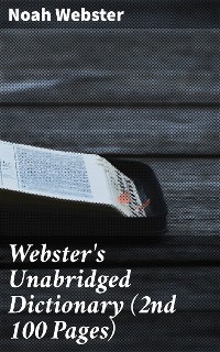 Cover Webster's Unabridged Dictionary (2nd 100 Pages)