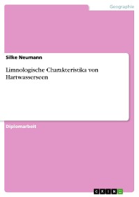 Cover Limnologische Charakteristika von Hartwasserseen