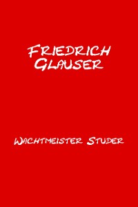 Cover Wachtmeister Studer