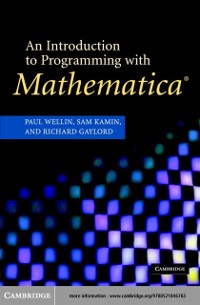 Cover Introduction to Programming with Mathematica(R)