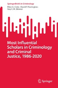 Cover Most Influential Scholars in Criminology and Criminal Justice, 1986-2020