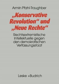 Cover Konservative Revolution und Neue Rechte