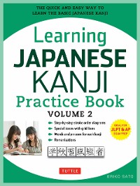 Cover Learning Japanese Kanji Practice Book Volume 2