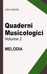 Cover Quaderni Musicologici - Melodia