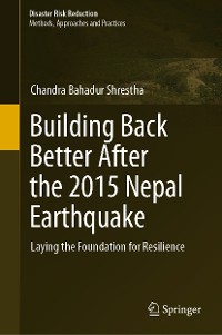 Cover Building Back Better After the 2015 Nepal Earthquake
