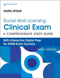 Cover Social Work Licensing Clinical Exam Guide