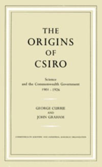 Cover Origins of CSIRO