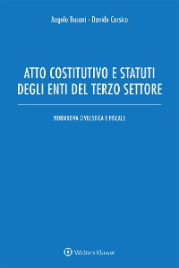 Cover Atto costitutivo e stati degli enti del terzo settore