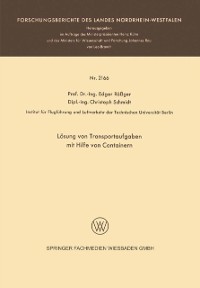 Cover Lösung von Transportaufgaben mit Hilfe von Containern