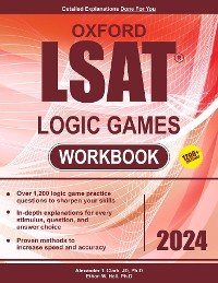 Cover Oxford LSAT Logic Games Workbook