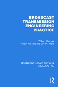 Cover Broadcast Transmission Engineering Practice