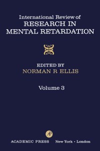 Cover International Review of Research in Mental Retardation