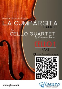 Cover Cello 1 part "La Cumparsita" tango for Cello Quartet