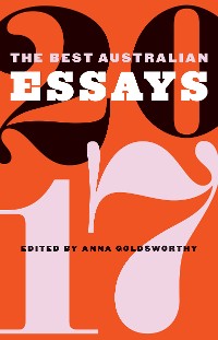 Cover The Best Australian Essays 2017