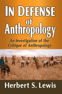 Cover In Defense of Anthropology