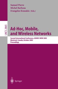 Cover Ad-Hoc, Mobile, and Wireless Networks