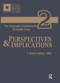 Cover Corporate Transformation of Health Care