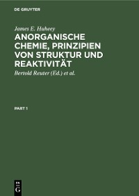 Cover Anorganische Chemie, Prinzipien von Struktur und Reaktivität