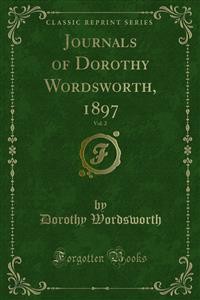 Cover Journals of Dorothy Wordsworth, 1897