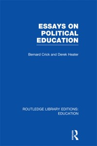 Cover Essays on Political Education
