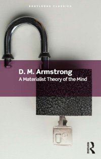 Cover Materialist Theory of the Mind