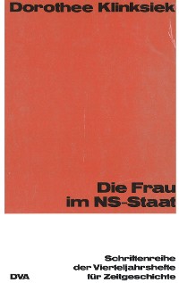 Cover Die Frau im NS-Staat