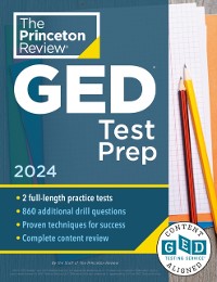 Cover Princeton Review GED Test Prep, 2024