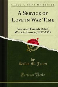 Cover A Service of Love in War Time