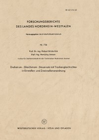 Cover Drehstrom — Gleichstrom — Steuersatz mit Trockengleichrichter in Einwellen- und Zweiwellenanordnung