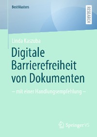 Cover Digitale Barrierefreiheit von Dokumenten