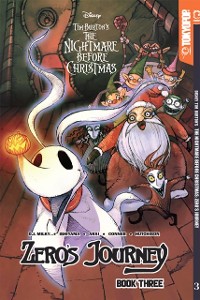 Cover Disney Manga: Tim Burton's The Nightmare Before Christmas - Zero's Journey, Book 3