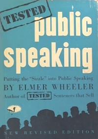 Cover Elmer Wheeler's Tested Public Speaking [Second Edition]