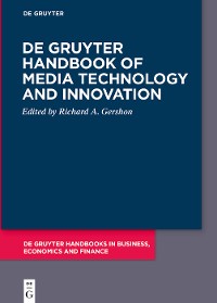 Cover De Gruyter Handbook of Media Technology and Innovation