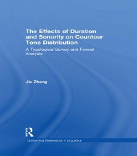 Cover Effects of Duration and Sonority on Countour Tone Distribution