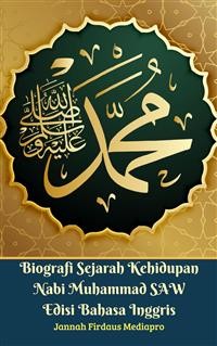 Cover Biografi Sejarah Kehidupan Nabi Muhammad SAW Edisi Bahasa Inggris