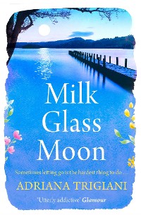 Cover Milk Glass Moon