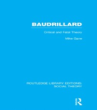 Cover Baudrillard (RLE Social Theory)
